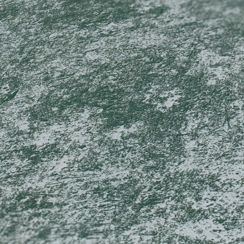 Unitapete Grün Silber - Einfarbige Metallic-Vliestapete - Tapete Strukturtapete Putzoptik 