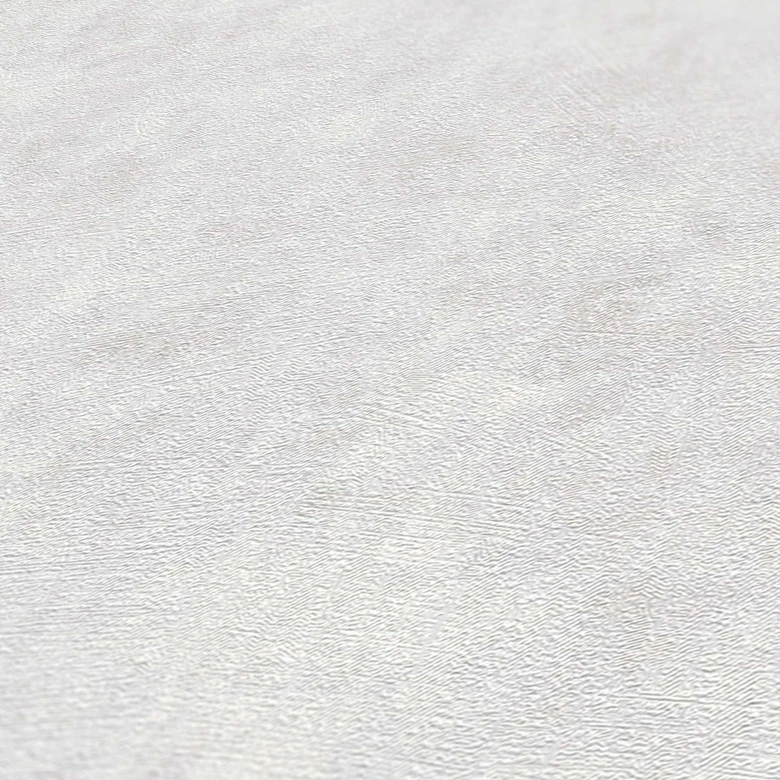 Papier peint uni blanc gris - papier peint intissé cuisine - papier peint salon couloir 