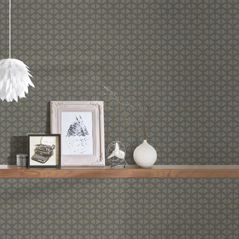 A.S. Création Trendwall 2 - Papier peint intissé de designer, métallisé 