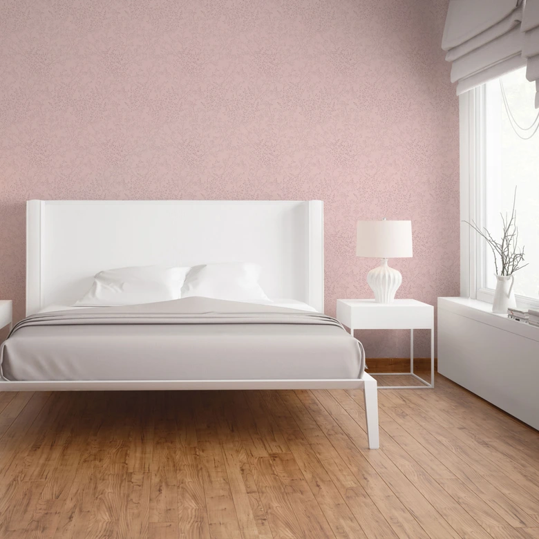 A.S. Création Trendwall 2 - Papier peint intissé fleuris, rosé 