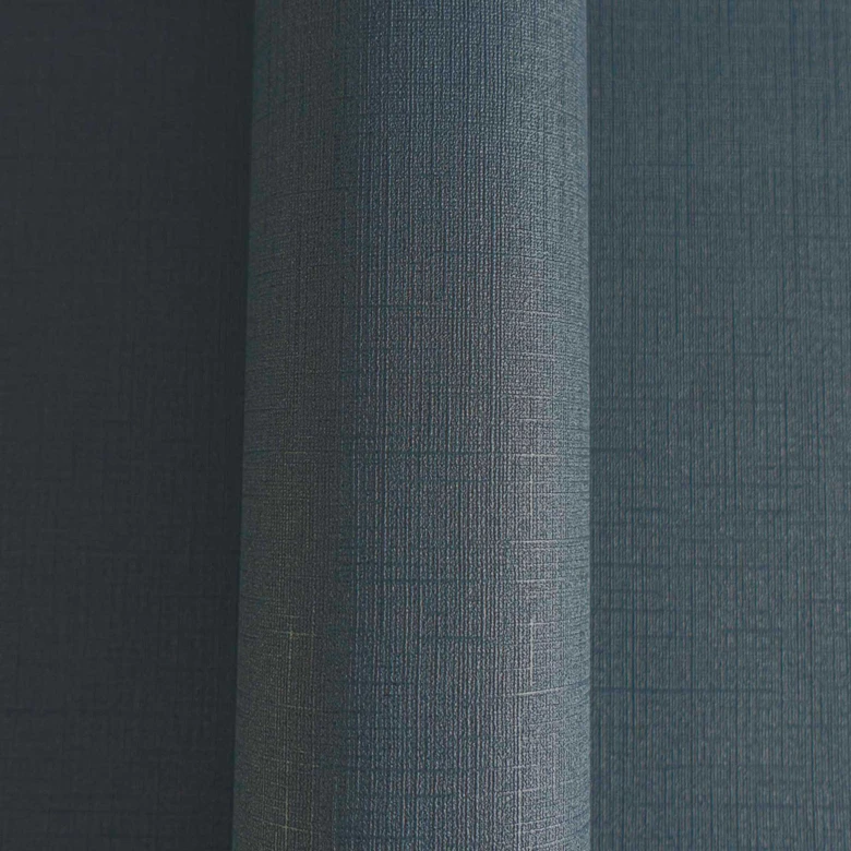 Vliesbehang donkerblauw effen behang van A.S. Creation modern eenheidsbehang blauw mat 