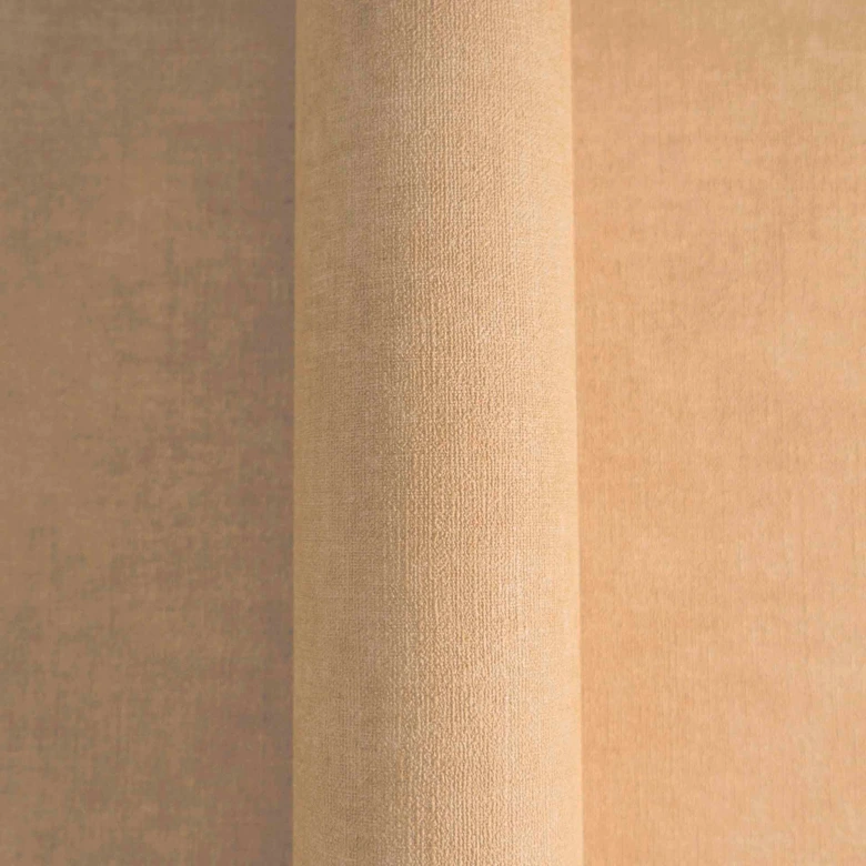 Moderne tekstureret tapet beige - hyggeligt ikke-vævet tapet 
