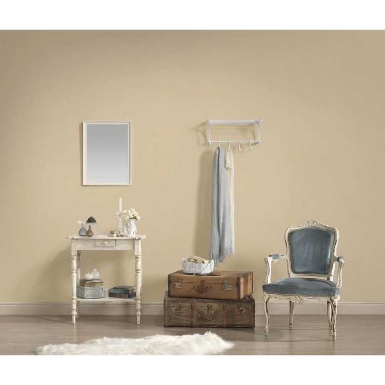 A.S. Création Unitapete Dream Flowery Vliestapete einfarbig beige 