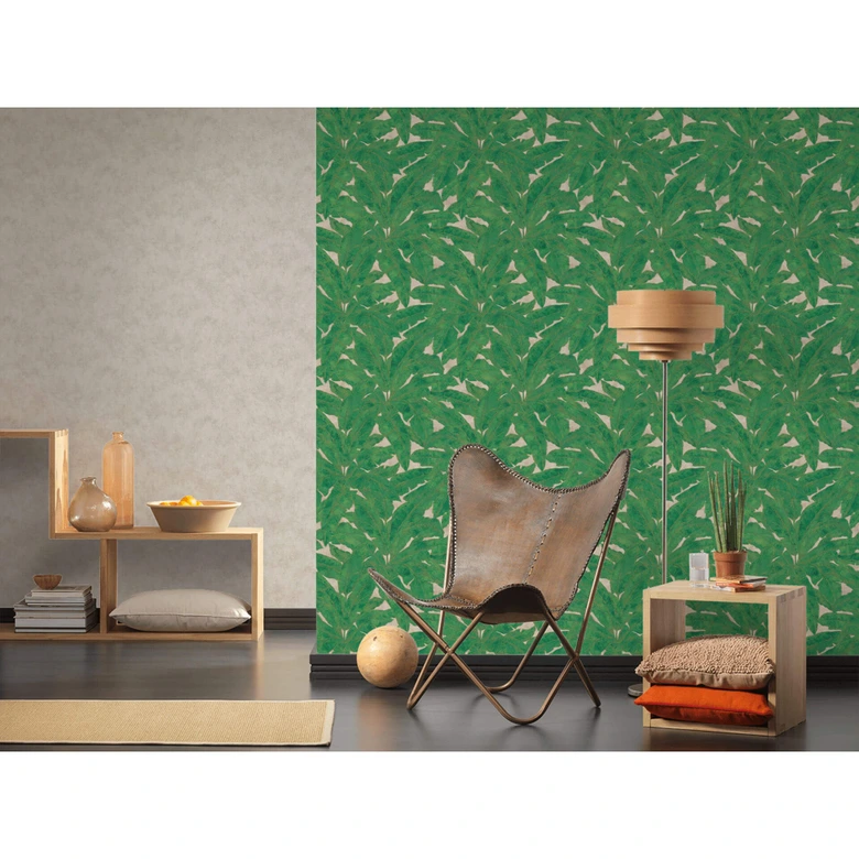 Livingwalls Vliestapete Metropolitan Stories Francesca Milano Unitapete einfarbig creme 