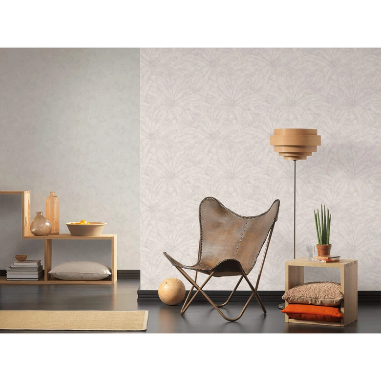 Livingwalls papier peint intissé Metropolitan Stories papier peint Francesca Milan gris;métallisé;blanc 