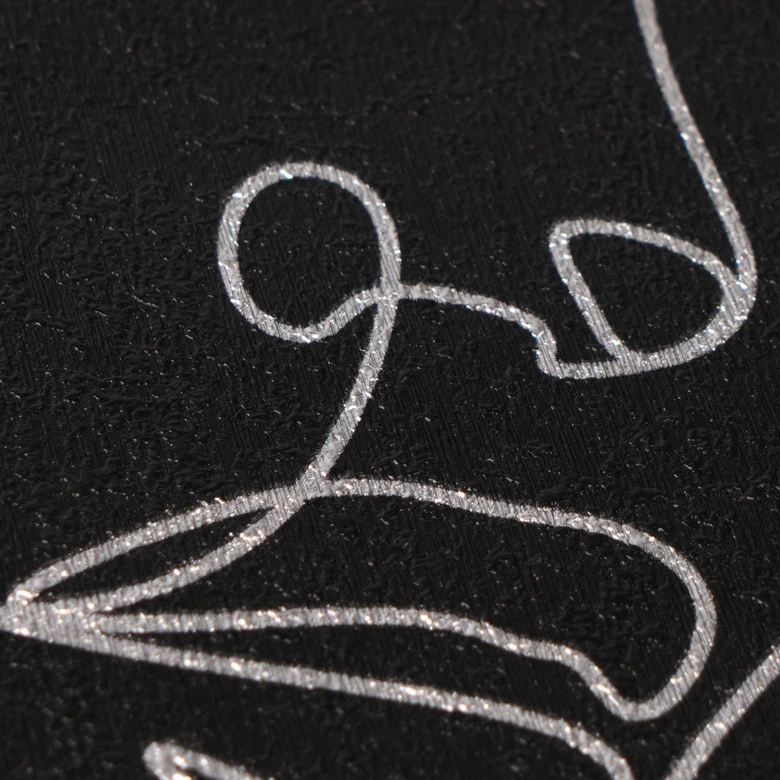 Papier peint visages noir blanc - Papier peint intissé Line-Art moderne art graphique 