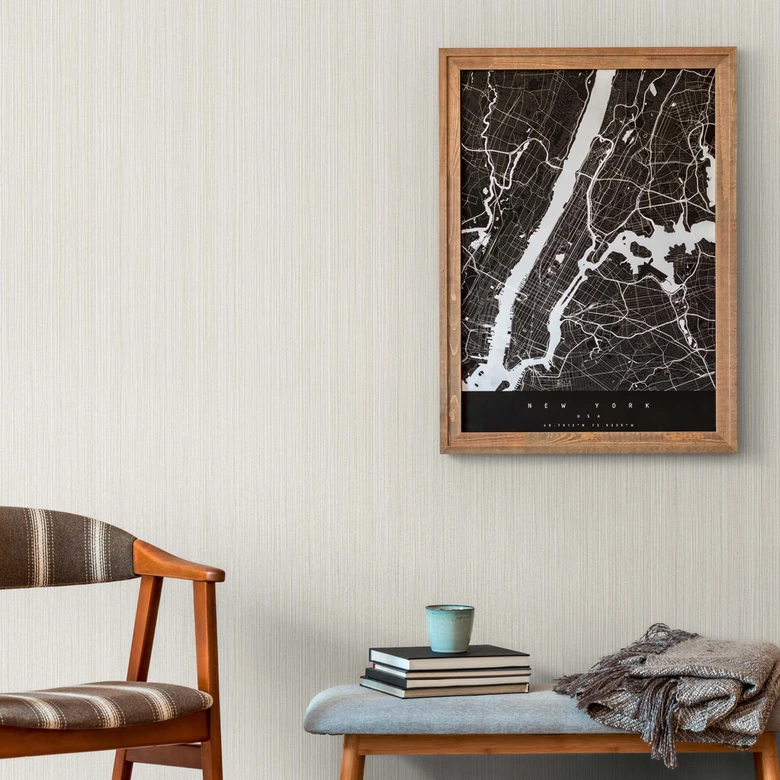 Non-woven tapet ljusgrå enfärgad slät tapet grå modern för vardagsrum, kök 