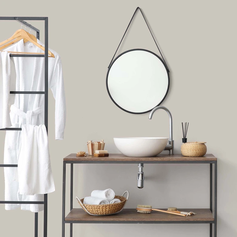 Taupe Wandfarbe seidenmatt I Oyster Mushroom | Atmosphäre zurückhaltender Eleganz schaffend | THE COLOR KITCHEN 