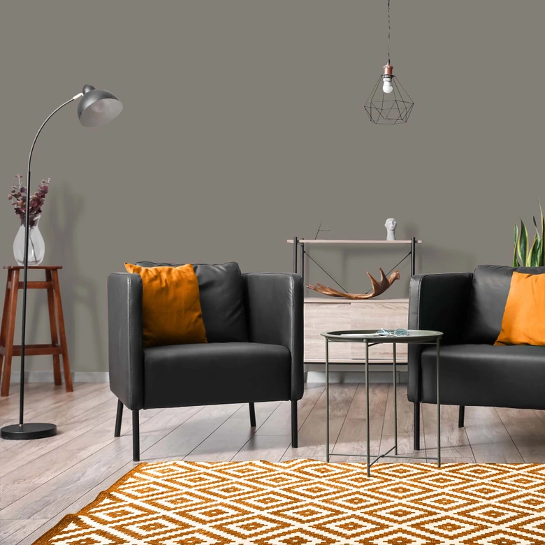 Taupe Wandfarbe seidenmatt I Earl Grey Tea | Atmosphäre zurückhaltender Eleganz schaffend | THE COLOR KITCHEN 