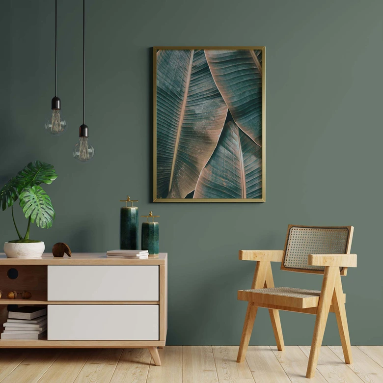 Grün Wandfarbe seidenmatt I Ritzy Rosemary | Raumharmonie schaffend | THE COLOR KITCHEN 
