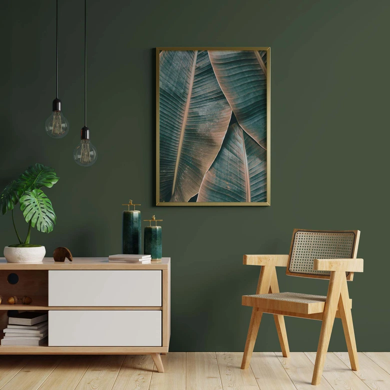 Grün Wandfarbe seidenmatt I Zippy Zuchini | Raumharmonie schaffend | THE COLOR KITCHEN 