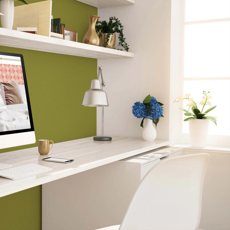 Pintura interior verde mate I Kitchy Kiwi | Crear armonía en la habitación | LA COCINA DE COLOR 