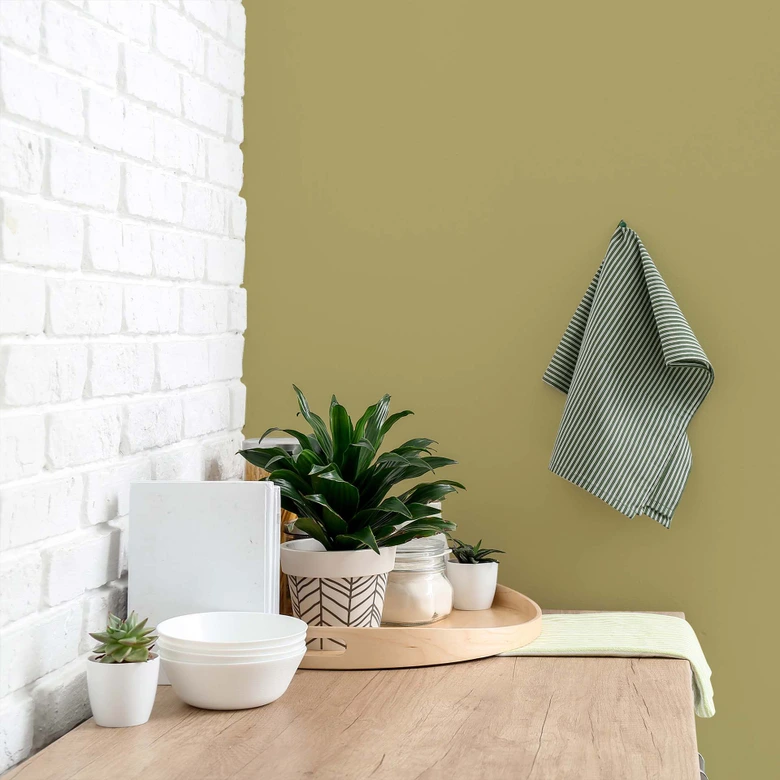 Peinture murale vert semi-mat - THE COLOR KITCHEN Hot Peppers 