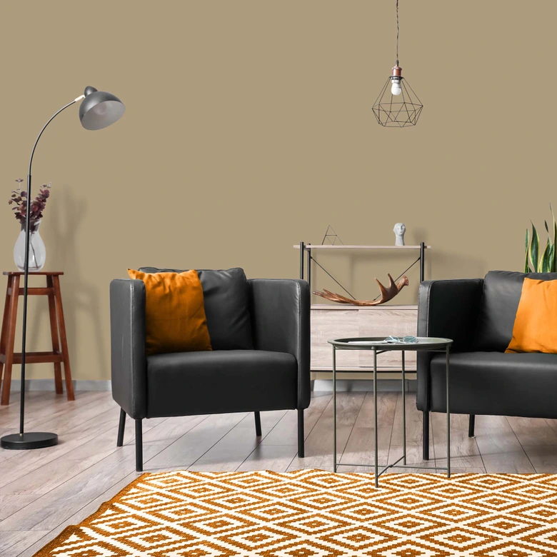 Grün Wandfarbe seidenmatt I Green Lentil | Raumharmonie schaffend | THE COLOR KITCHEN 