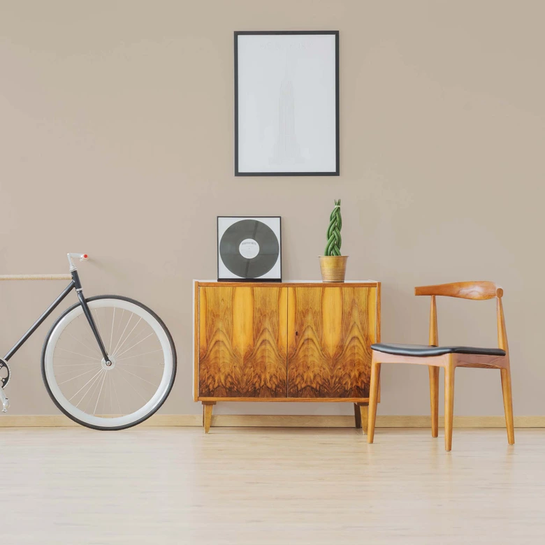 Beige Wandfarbe seidenmatt I Pure Pampas | Raum öffnend und beruhigend | THE COLOR KITCHEN 