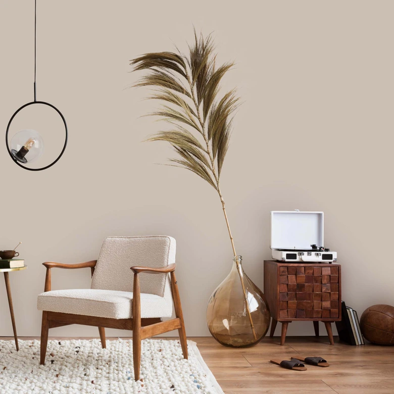 Beige Wandfarbe seidenmatt I Seedy Sunflower | Raum öffnend und beruhigend | THE COLOR KITCHEN 