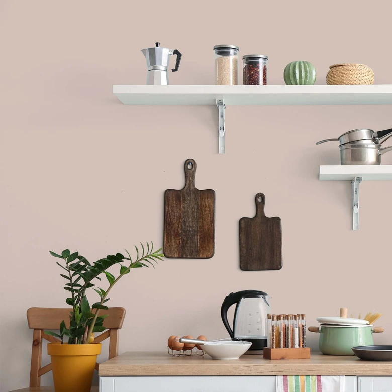 Beige Wandfarbe seidenmatt I Chilled Chai Latte | Raum öffnend und beruhigend | THE COLOR KITCHEN 