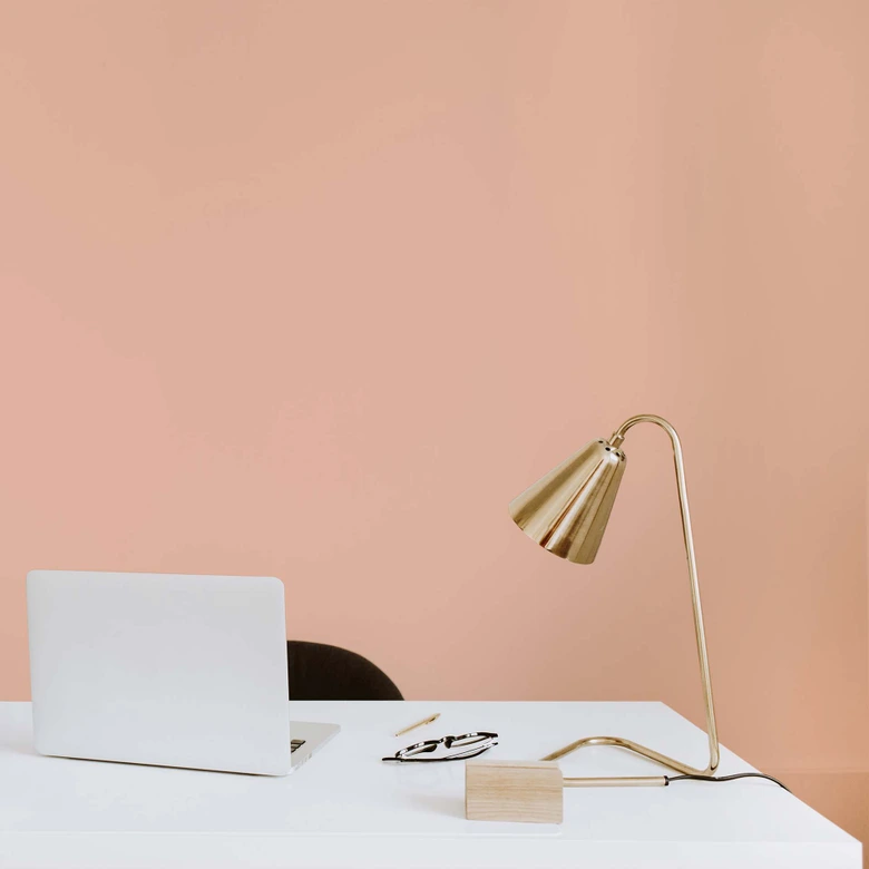 Rosa Wandfarbe seidenmatt I Honeydew Melon | beruhigende und einladende Atmosphäre | THE COLOR KITCHEN 