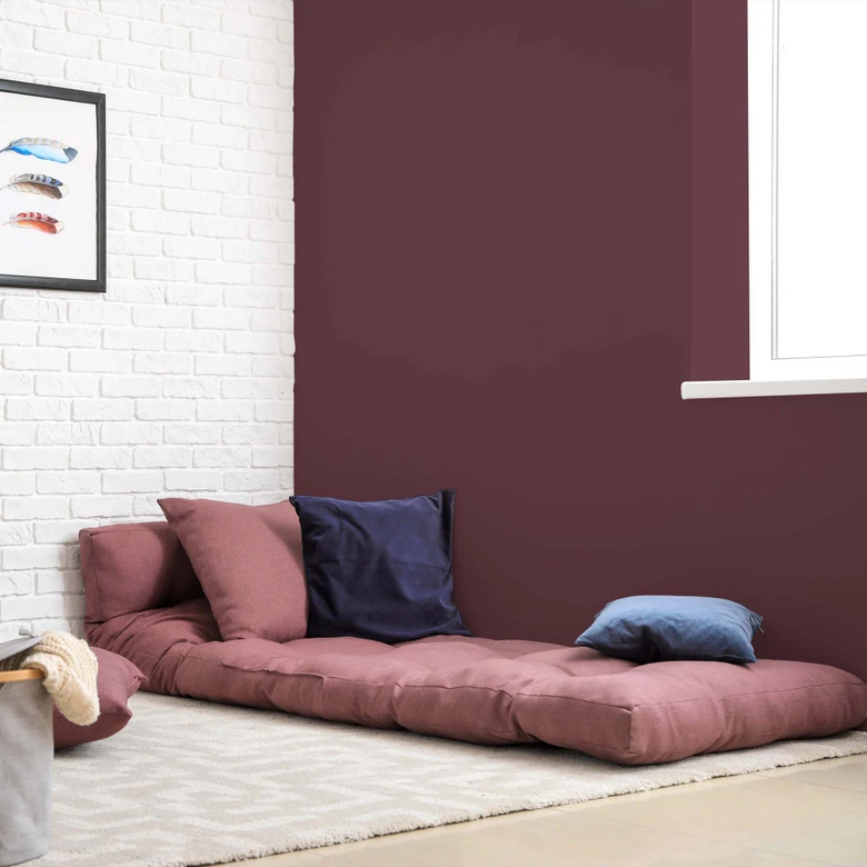 Rot Wandfarbe seidenmatt I Red Wine | leidenschaftlich und voller Energie | THE COLOR KITCHEN 