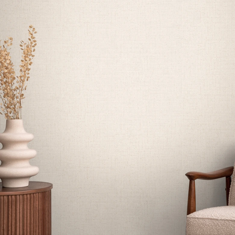 COSMOPOLITAN einfarbige Vliestapete Beige moderne Schlaf- und Wohnzimmer Tapete 
