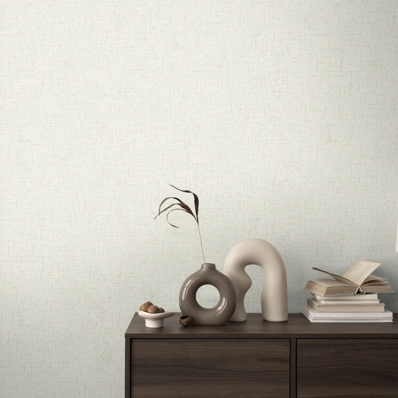 COSMOPOLITAN papier peint blanc chiné avec structure élégant papier peint intissé chambre à coucher 