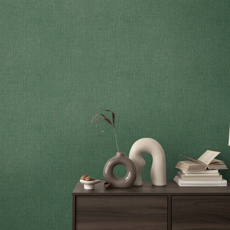 COSMOPOLITAN papier peint vert émeraude - papier peint intissé moderne pour salon 