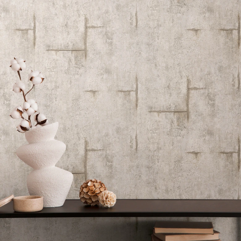 COSMOPOLITAN Papier peint intissé gris imitation béton - Urban Loft Industrial Vintage papier peint 