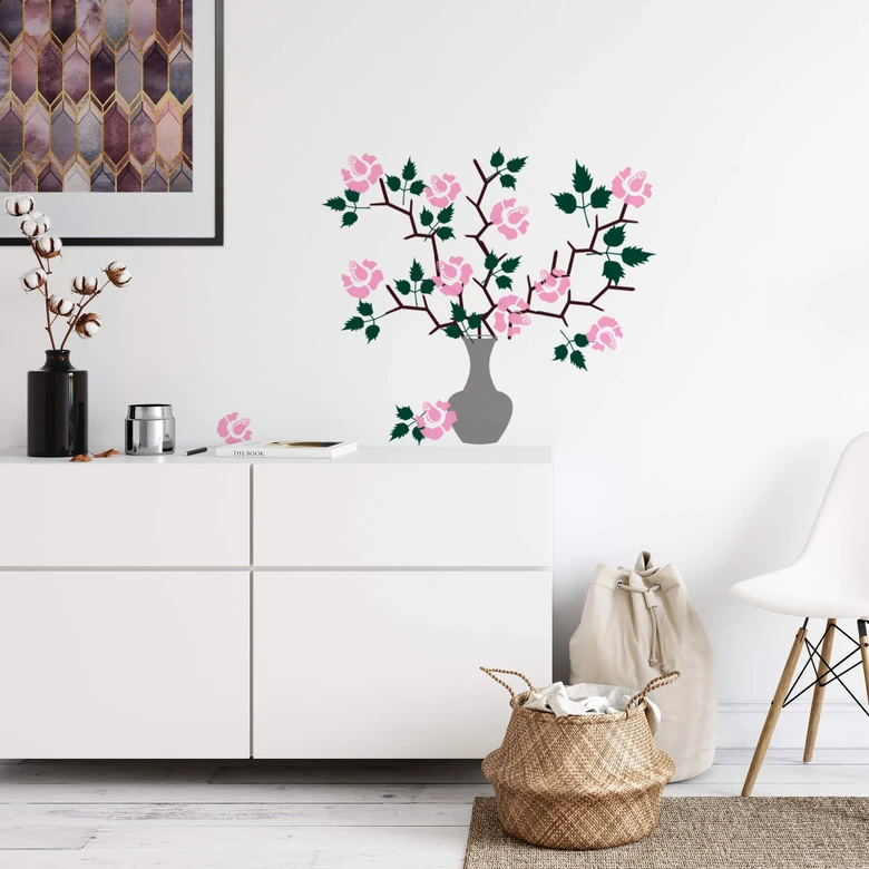 Vase 02 Wall sticker 