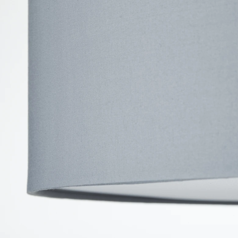 Deckenleuchte Alice, grau, Ø 60 cm, Textil, dimmbar 
