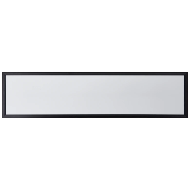 Deckenleuchte Clara, schwarz, 100 x 25 cm, Metall LED Deckenleuchte, Neutralweiß 