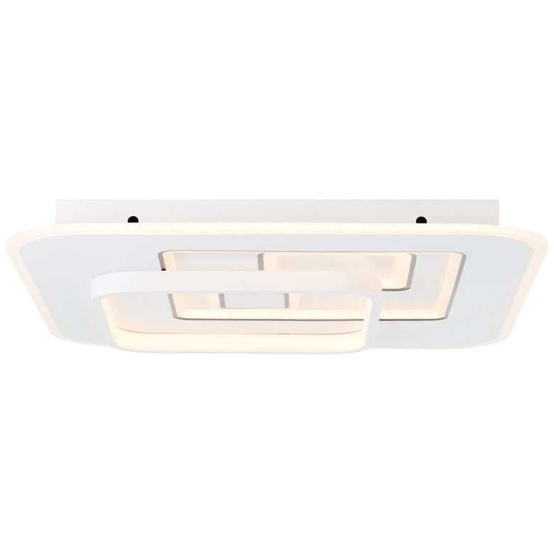 Deckenleuchte Haily, weiß, 49,5 x 7 cm, LED-Deckenleuchte, dimmbar 