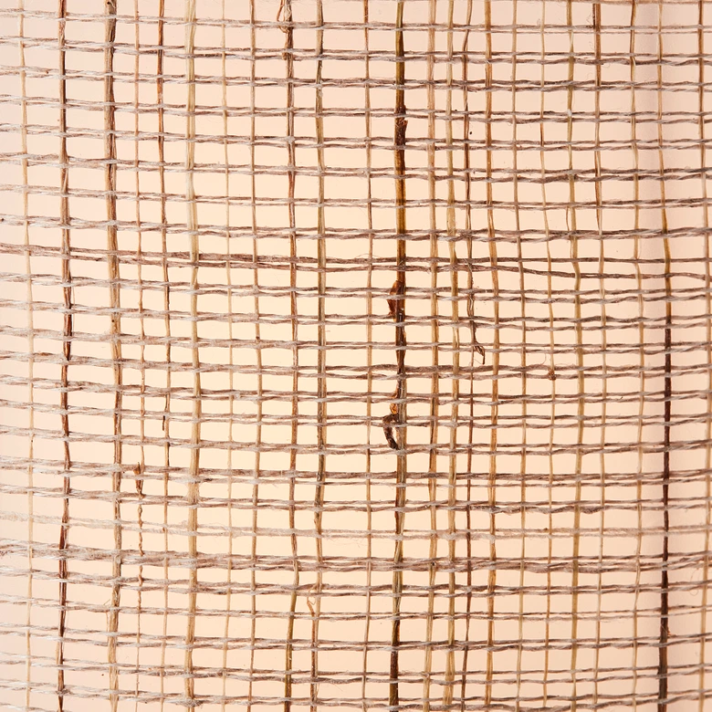 Tischleuchte Madita, braun, 48 x 22 cm, Textil Nachttischlampe, dimmbar 
