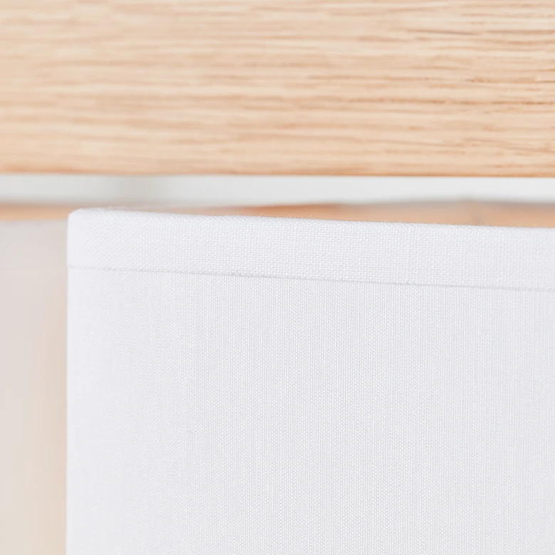 Pendelleuchte Matthias, beige, 113 x 95 cm, Textil Pendellampe 