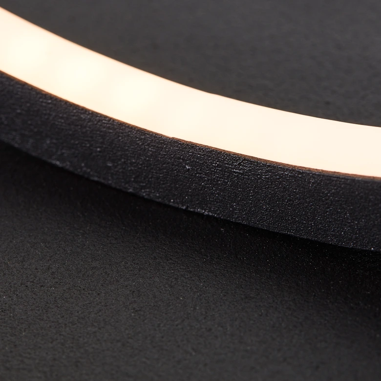 Tischleuchte Elea, schwarz, 25,8 x 27,8, Metall Lampe 