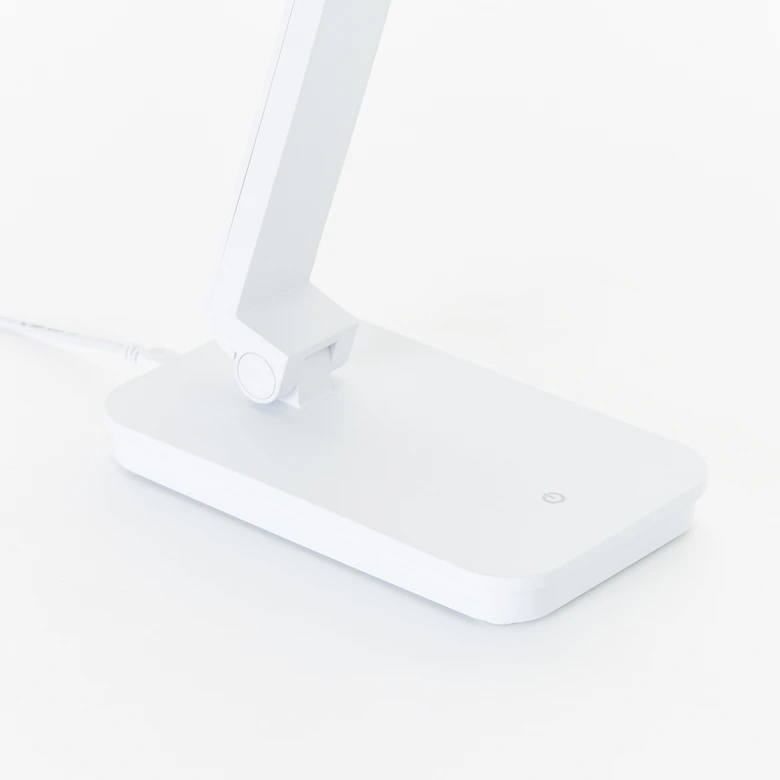 Tischleuchte Romy, weiß, 60,5 x 10,5 cm, Tischlampe, dimmbar 