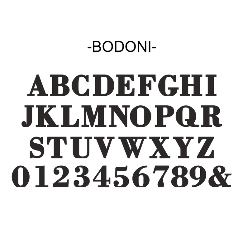 MDF-Letters 30 cm hoogte 