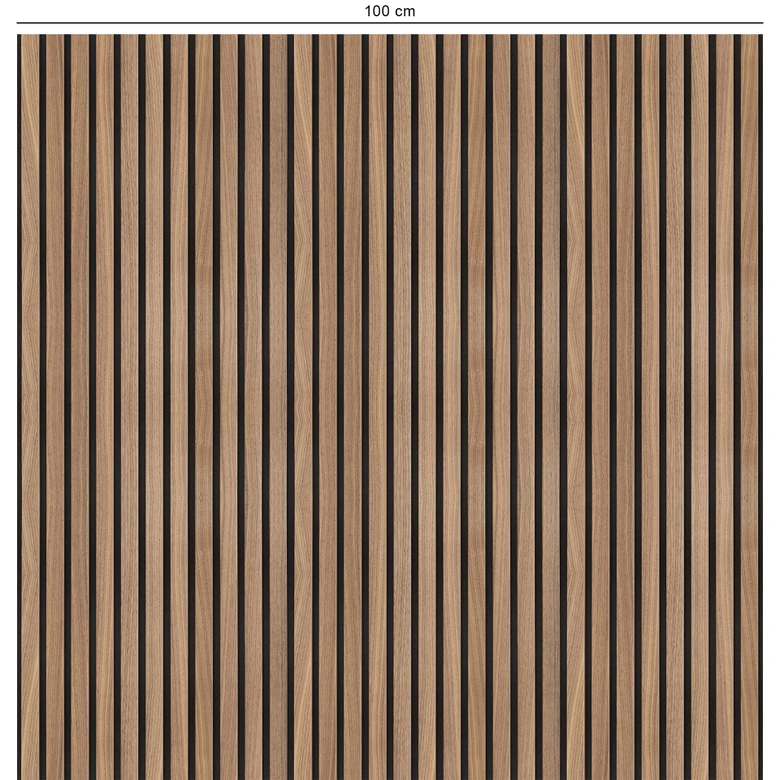 Möbelfolie Wandpaneele Holzoptik - erweiterbar 