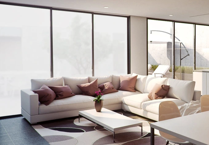 Dekofolie Transparent White 