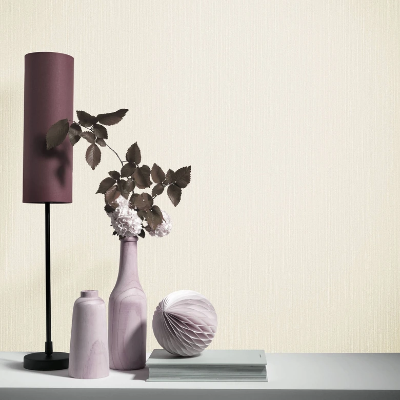 ELLE Decoration Vliestapete taupe 