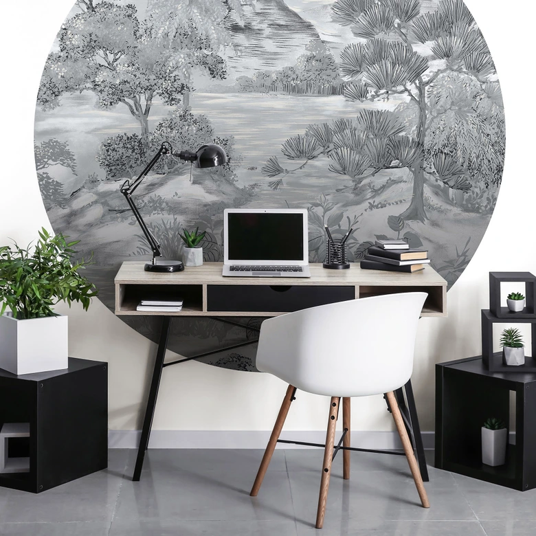 Digitaltapete Fujiyama in 1,4 m x 1,4 m Fashion for Walls 4 von Guido Maria Kretschmer 