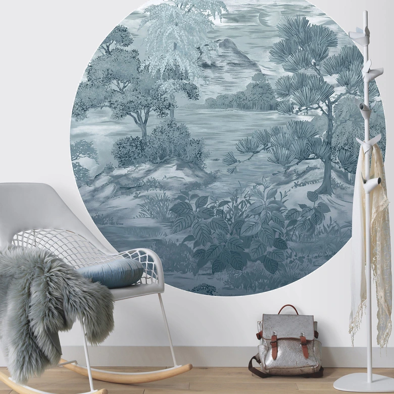 Digitaltapete Fujiyama in 1,4 m x 1,4 m Fashion for Walls 4 von Guido Maria Kretschmer 
