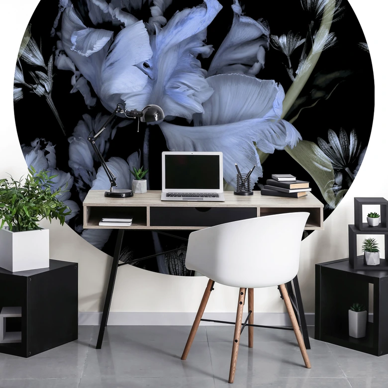 Digitaltapete Tiao Hua in 1,4 m x 1,4 m Fashion for Walls 4 von Guido Maria Kretschmer 