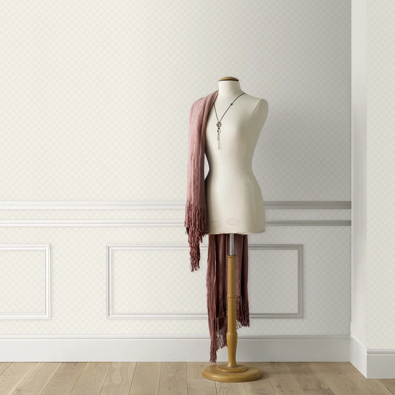 Krans tapet Erismann Versailles beige, creme 