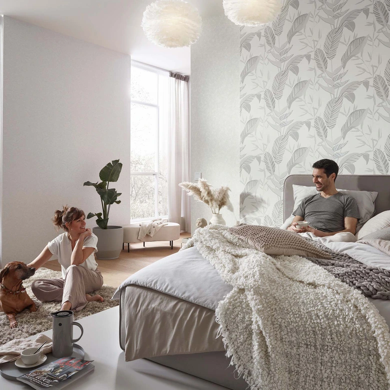 ELLE Decoration 3 tapeta włókninowa szara 