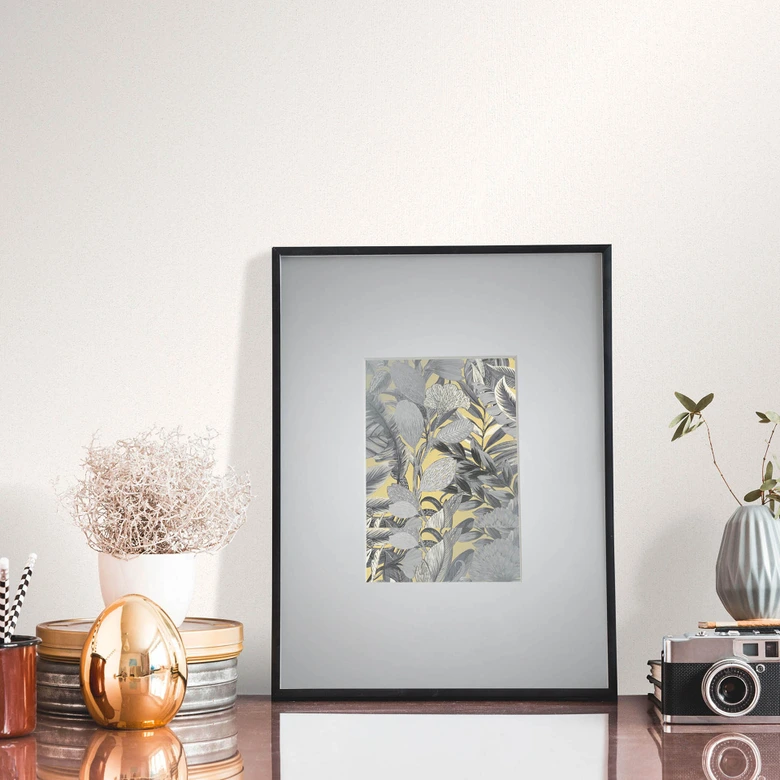 ELLE Decoration Vliestapete, Unitapete creme 