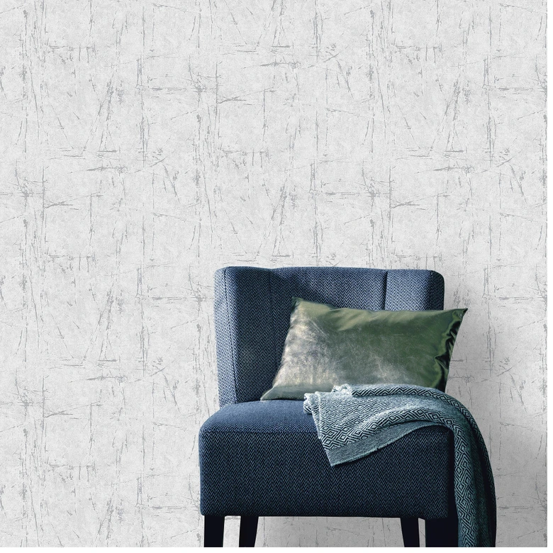 Papel pintado no tejido Erismann Evolution gris 