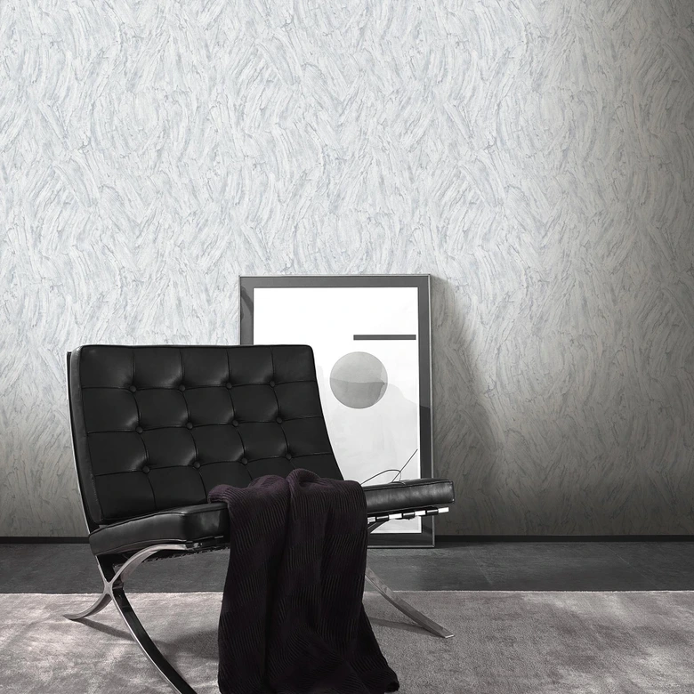 Erismann Vliesbehang Focus Grijs 