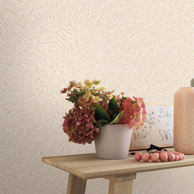 Papel pintado no tejido Erismann Focus beige 