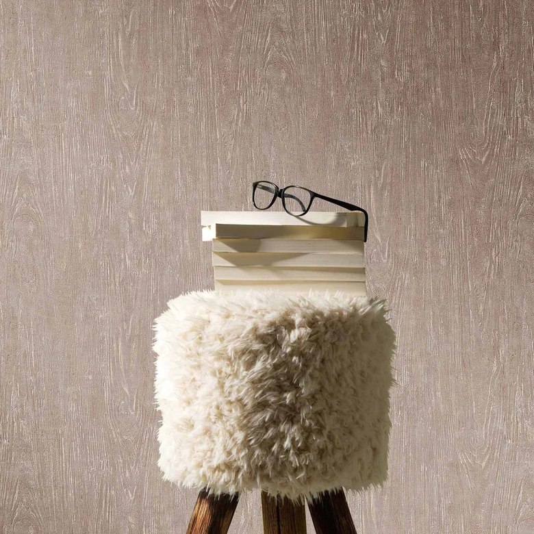 Tapeta flizelinowa Erismann Focus brązowa 