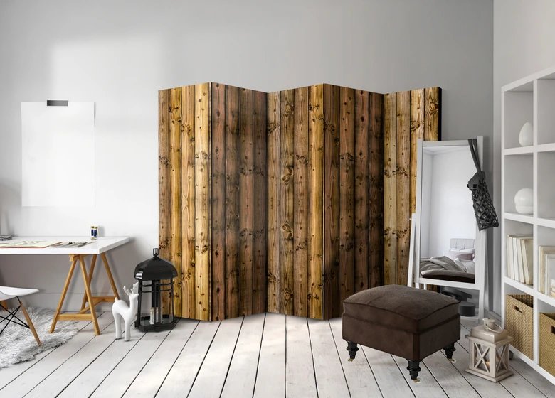 Paravent Séparation de pièce - maison de campagne, 3 pièces 